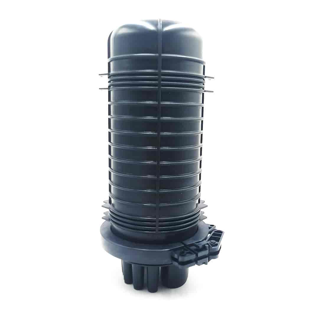 FIBERM Mufa światłowodowa FOSC 72/144J 8xIN 1x OVAL zestaw z 1x Tacka FSTR-Z2 (max. 6 tacek)